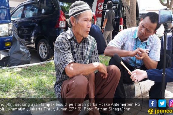 Bapak Ini Datang dari Bandung Khusus Cari Sang Anak - JPNN.COM