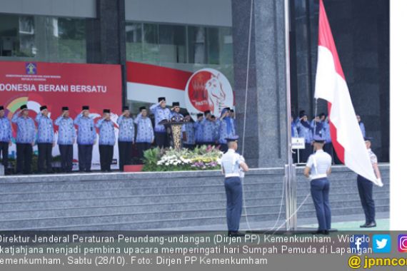Dirjen PP Kemenkumham Ajak Pemuda Teladani Jong Se-Indonesia - JPNN.COM