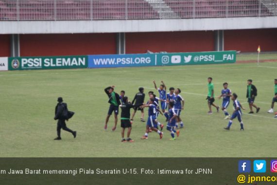 Sempat Prihatin, Jabar Kampiun Piala Soeratin - JPNN.COM