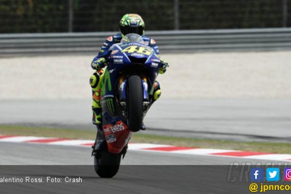 Kejutan! Rossi Pimpin Rider yang Lolos ke Q2 MotoGP Malaysia - JPNN.COM
