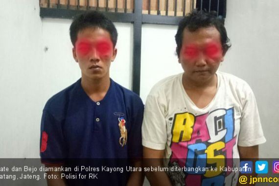 Ini Muka 2 Penculik Gadis di Batang, Tertangkap di Kalbar - JPNN.COM