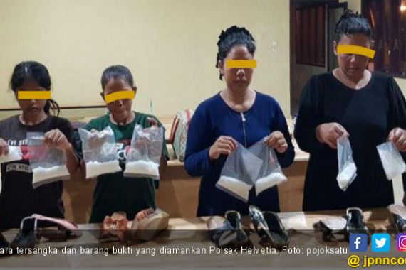 4 Perempuan Ini Seludupkan Narkoba ke Jambi, Modusnya Baru - JPNN.COM