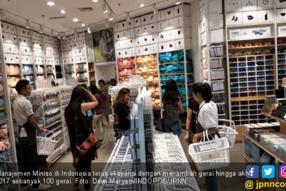 8 Bulan, Miniso Miliki 50 Gerai di Indonesia - JPNN.COM