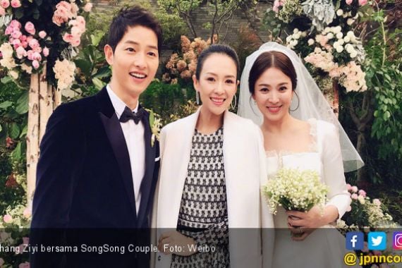 Aktris Tiongkok Juga Hadiri Pernikahan SongSong Couple - JPNN.COM