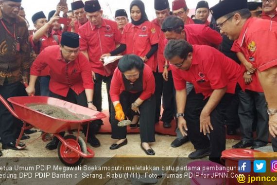 PDIP Banten Bangun Gedung Baru, Namanya Hj Megawati SP - JPNN.COM