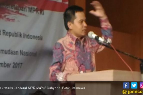 Ma'ruf Cahyono: Tugas Pemuda Itu Rawat dan Jaga Pancasila - JPNN.COM