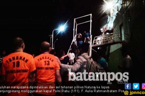 Puluhan Napi Dipindahkan ke Lapas Tanjungpinang - JPNN.COM