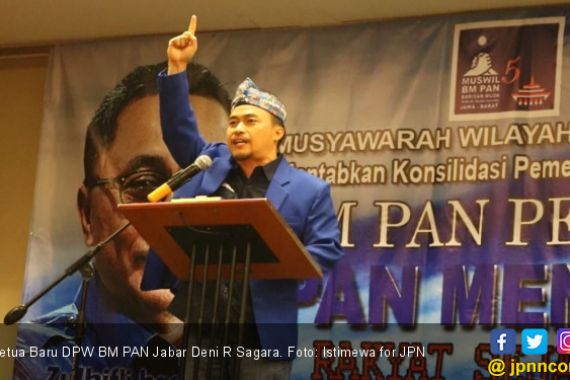 Deni Sagara Resmi Jadi Ketua DPW BM PAN Jabar - JPNN.COM