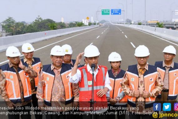 Baru Diresmikan Jokowi, Tol Becakayu Kurang Peminat - JPNN.COM