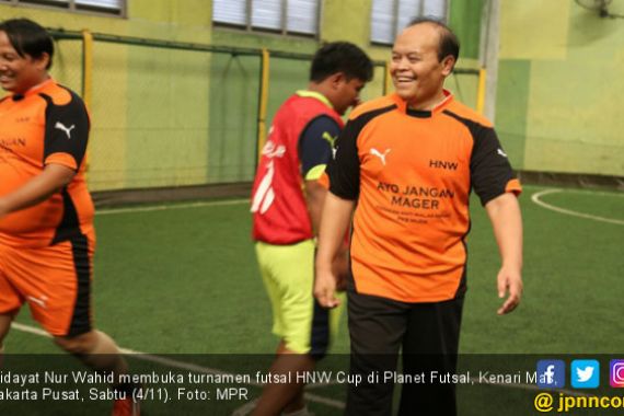 Gelar Turnamen Futsal, HNW Serukan Gerakan Anti-Mager - JPNN.COM