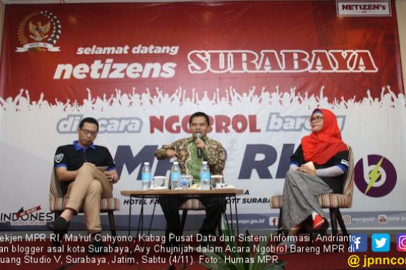 MPR Bermitra dengan Netizen dan Blogger - JPNN.COM