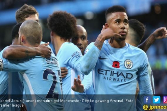 Pukul Arsenal, Manchester City Catat 9 Kemenangan Beruntun - JPNN.COM