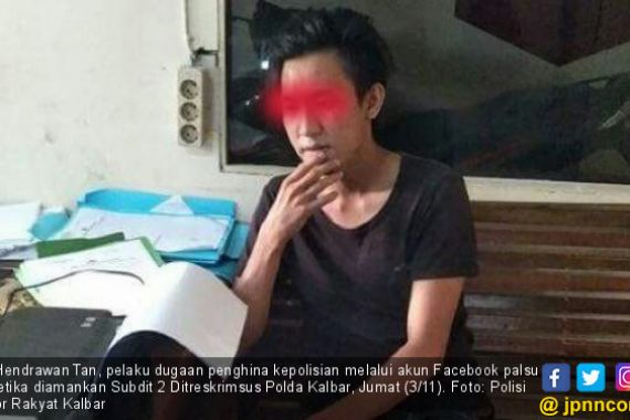 Sok Jagoan Seenaknya Menghina Polisi, Akhirnya Diciduk - JPNN.COM