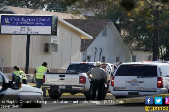 Pria Bersenjata Berondong Gereja di Texas, 26 Jemaat Tewas - JPNN.COM