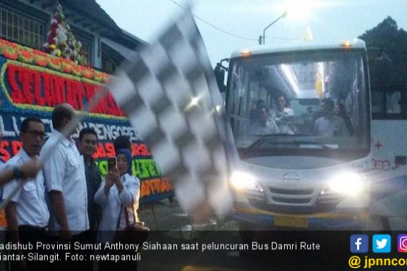Bus Damri Resmi Layani Rute Siantar-Bandara Silangit - JPNN.COM