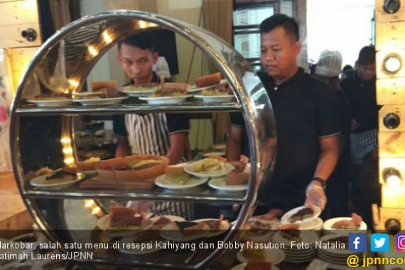 Sesi Pertama Resepsi Kahiyang, Makanan Ludes - JPNN.COM