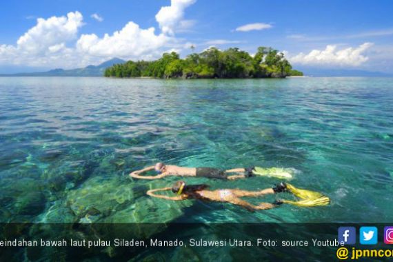 Mengenal Pulau Siladen, Lokasi Diving Terbaik di Dunia   - JPNN.COM