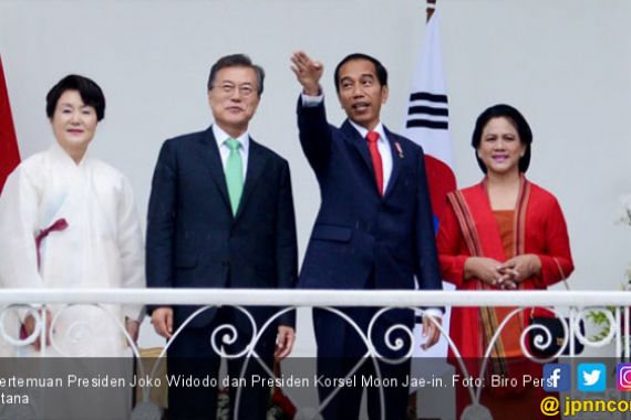 Permintaan Khusus Jokowi pada Presiden Korsel - JPNN.COM