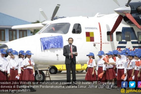 Bismillah, Jokowi Luncurkan Pesawat Nurtanio - JPNN.COM