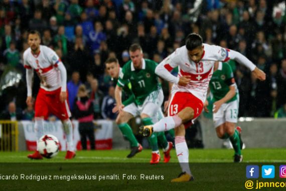 Lihat Cuplikan Swiss Menang di Kandang Irlandia Utara - JPNN.COM