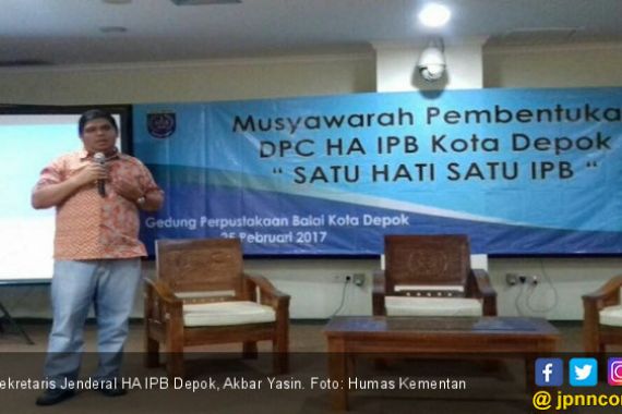 Jelang Munas, HA IPB Dukung Kedaulatan Pangan - JPNN.COM