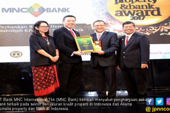 MNC Bank Sabet Penghargaan Terbaik Bidang KPR - JPNN.COM