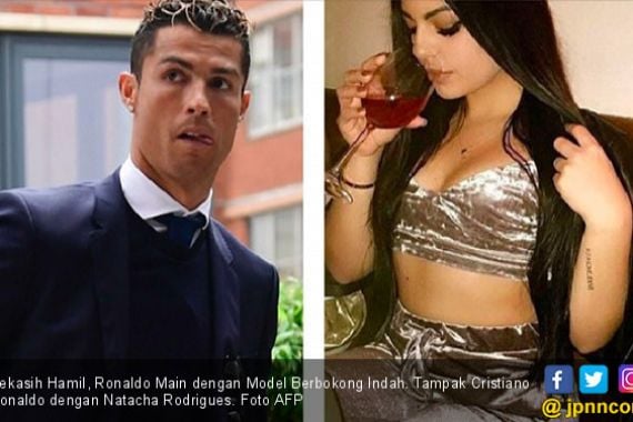 Kekasih Hamil, Ronaldo Main dengan Model Berbokong Indah - JPNN.COM