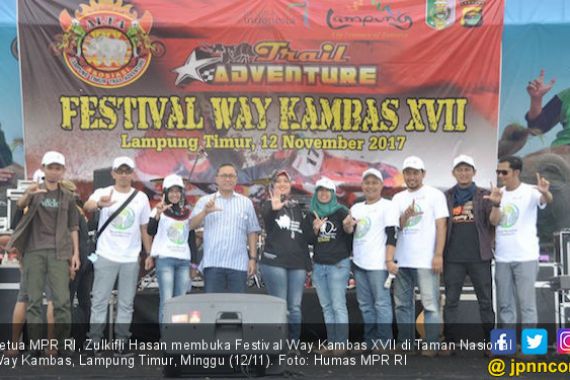 Ketua MPR Buka Festival Way Kambas - JPNN.COM