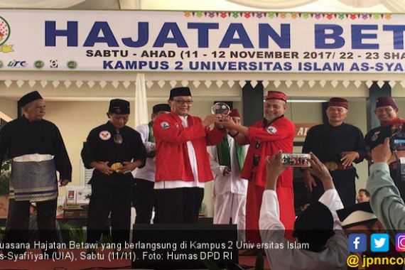 Senator Asal DKI Memprakarsai Hajatan Betawi 2017 - JPNN.COM