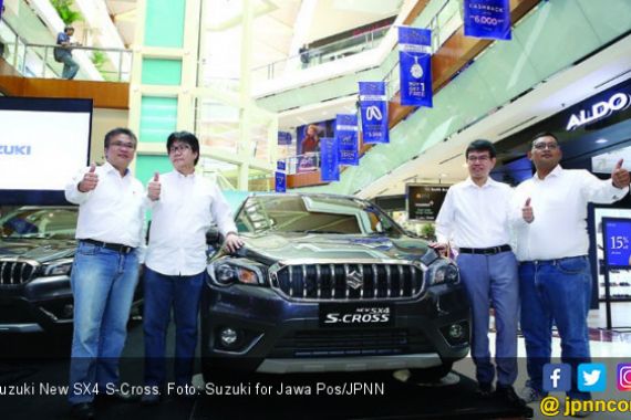 Eksterior New SX4 S-Cross Lebih Gahar - JPNN.COM