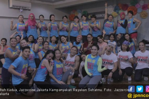 Ultah Kedua, Jazzercise Jakarta Kampanyekan Rayakan Sehatmu - JPNN.COM