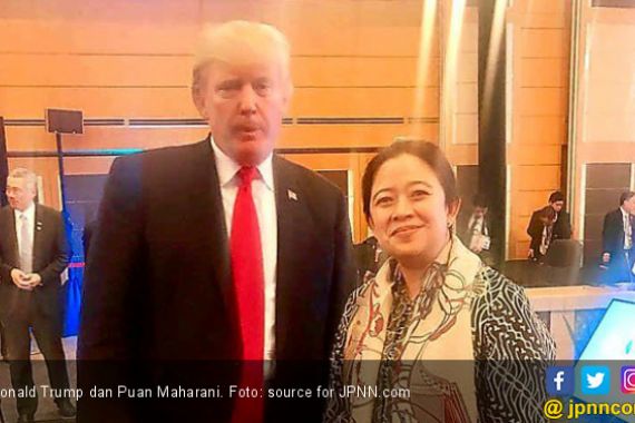 Hadiri KTT ASEAN, Mbak Puan Dialog Singkat dengan Trump - JPNN.COM