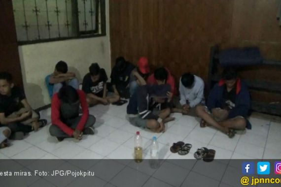 16 Anak Tepergok Sedang Pesta Miras - JPNN.COM