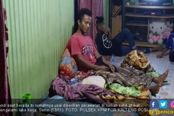 2 Buruh Bongkar Muat Tertimpa 30 Sak Pupuk - JPNN.COM