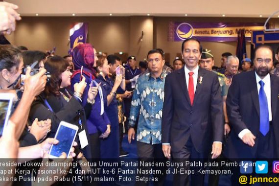 Jatah Menteri dari Nasdem, Surya Paloh : Pak Jokowi Tak Perlu Sungkan - JPNN.COM