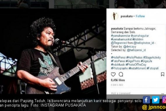 Is Eks Payung Teduh Sumbang Suara di Konser Karunia Semesta - JPNN.COM