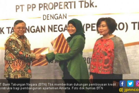 BTN Beri Pembiayaan Pembangunan Apartemen Amarta View - JPNN.COM