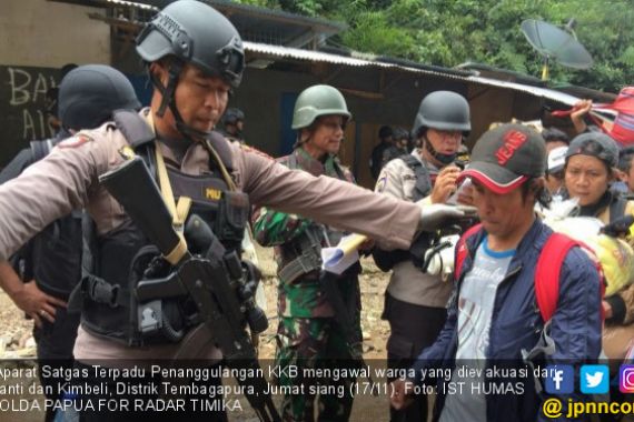30 Anggota KKSB Kabur ke Hutan, TNI-Polri Terus Kejar - JPNN.COM
