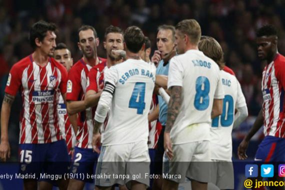 Barcelona Menangi Derby Madrid - JPNN.COM