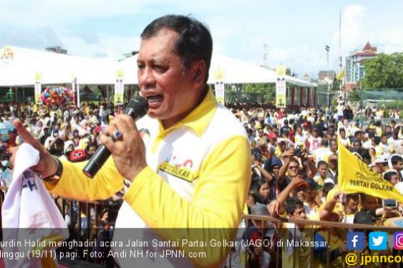 Hadiah Rp 1 M, Jalan Santai Golkar Diikuti 200 Ribu Peserta - JPNN.COM