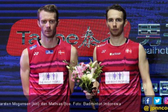 Boe/Mogensen Bilang Gaya Marcus/Kevin Indonesia Banget - JPNN.COM