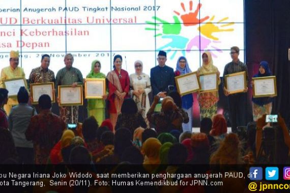 Inilah Para Penerima Anugerah PAUD dari Ibu Negara - JPNN.COM