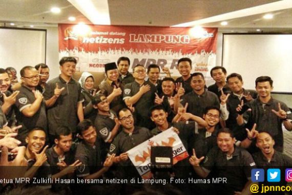 Ketua MPR Ngobrol Bareng Netizen di Lampung - JPNN.COM