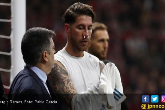 Hidung Patah, Ramos Absen Bela Real Madrid di Liga Champions - JPNN.COM