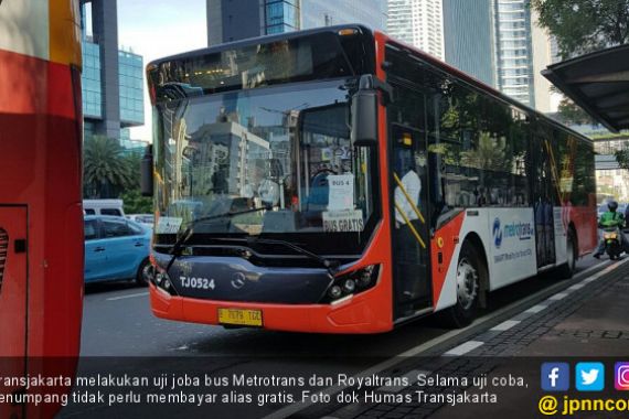 Diuji Coba, Bus Metrotrans dan Royaltrans Gratis Seminggu - JPNN.COM