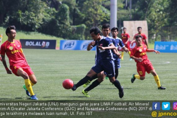 UNJ Pesta Gol ke Gawang UI - JPNN.COM