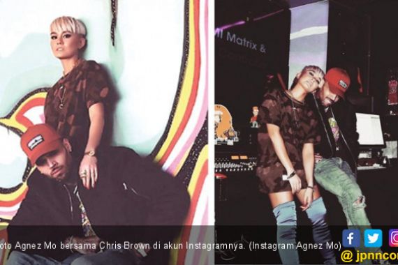 Agnes Monica Unggah Foto Bareng Chris Brown, Fans Heboh - JPNN.COM
