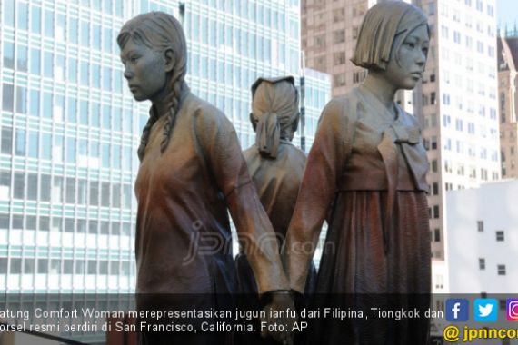 Patung Jugun Ianfu Berdiri di San Francisco, Jepang Sewot - JPNN.COM