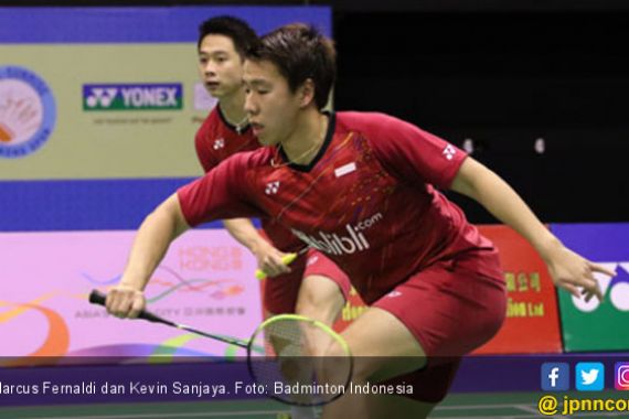 Marcus/Kevin Sempat Merasa Tak Enak Sebelum Lolos ke Final - JPNN.COM