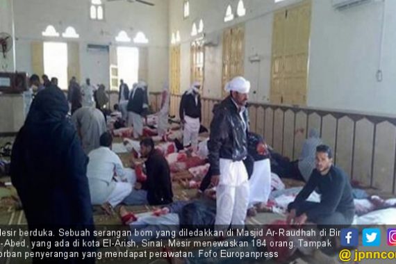 Masjid Diserang Usai Salat Jumat, 184 Tewas - JPNN.COM